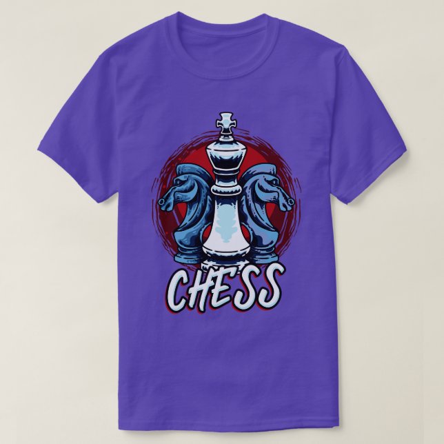 Camiseta Ajedrez Knight King Chess (Diseño del anverso)