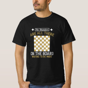 Camiseta Ajedrez - Los errores están esperando a ser cometi