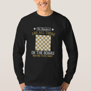 Camiseta Ajedrez - Los errores están esperando ser hechos