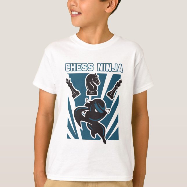 Camiseta Ajedrez Ninja (Anverso)