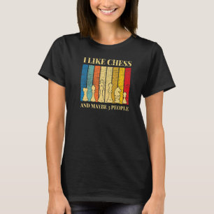Camiseta Ajedrez Para Hombres Mujeres Juegan Juego De Ajedr