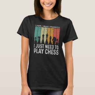 Camiseta Ajedrez Para Hombres Mujeres Jugadoras De Ajedrez