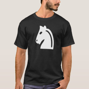 Camiseta Ajedrez Piezas de Ajedrez Blanco Ajedrez Knight Aj