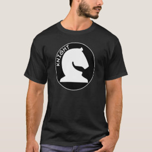 Camiseta Ajedrez Piezas de Ajedrez Blanco Ajedrez Knight Aj