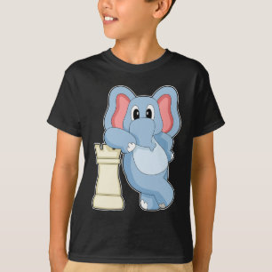 Camiseta Ajedrez Rook Elephant