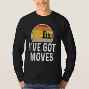 Camiseta Ajedrez Tengo Modos Jugador Juego De Ajedrez Pieza