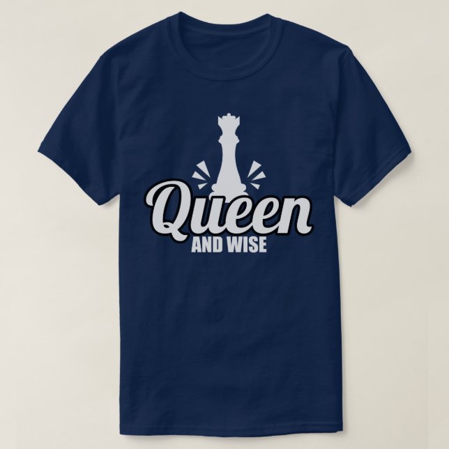 Camiseta Ajedrez Y Sabia (Diseño del anverso)