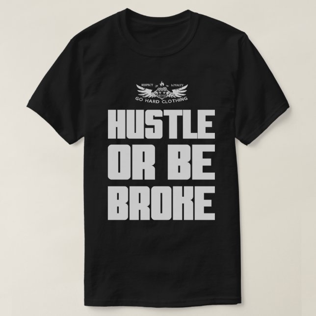 Camiseta Ajetrea o Estate Quebrado (Diseño del anverso)