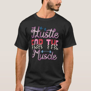 Camiseta Ajetreo Por él chico músculo
