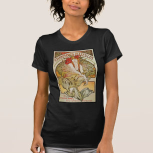 CAMISETA ` AJEULES DE ALFONSO MUCHA CHANSONS D