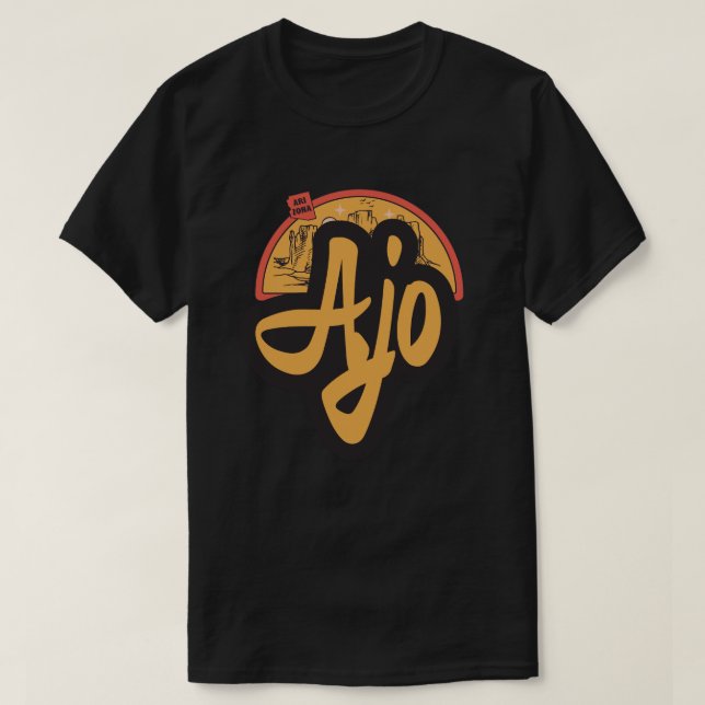 Camiseta Ajo, Arizona (Diseño del anverso)