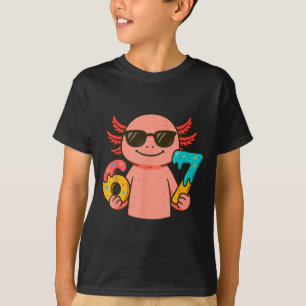 Camiseta Ajolote 67 Meme Seis Siete Chistoso Hielo Cremoso 