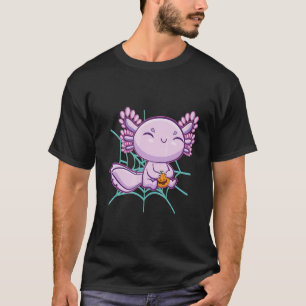 Camiseta Ajolote Ambystoma Mexicanum Halloween Pez Caminant