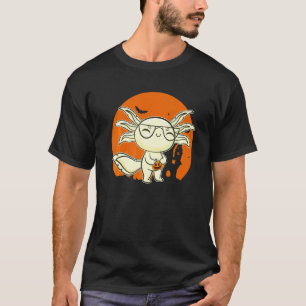 Camiseta Ajolote Ambystoma Mexicanum Pastel Halloween Paseo