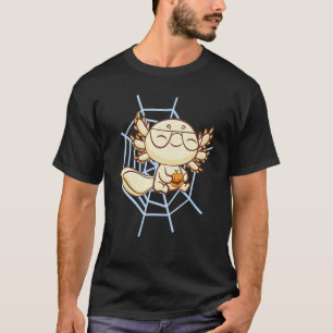 Camiseta Ajolote Ambystoma Mexicanum Pez Andante De Calabaz