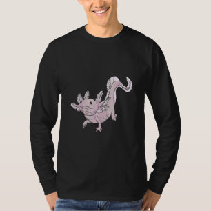 Camiseta Ajolote Animal Mujeres Pescado Mexicano Anfibio 1