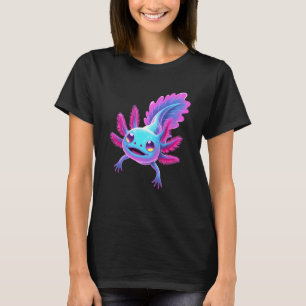 Camiseta Ajolote Arte Colorido Hermoso Ajolote Lindo Raro