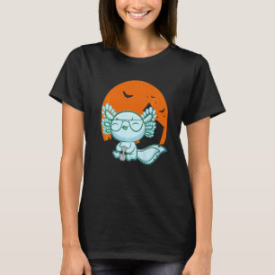 Camiseta Ajolote Azul Ambystoma Mexicanum Perla Pez Caminan