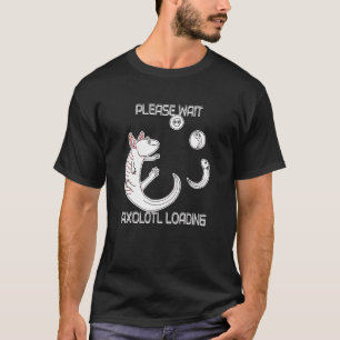 Camiseta Ajolote cargando Ciclo de vida del pez caminante m
