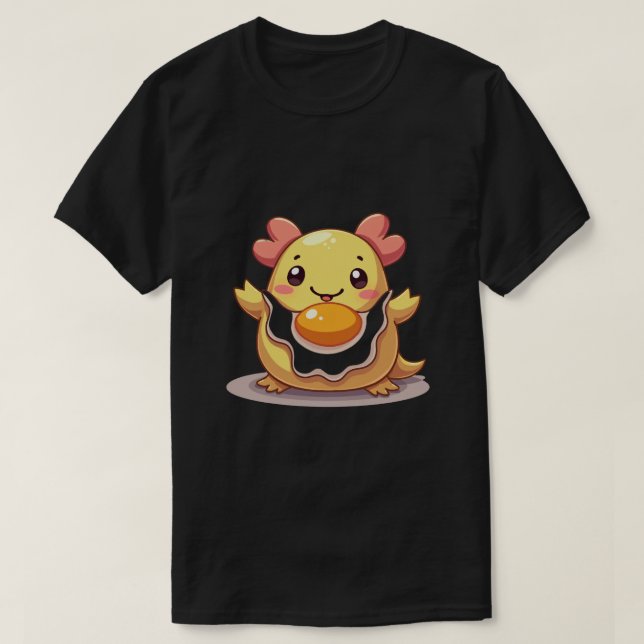 Camiseta Ajolote de desayuno (Diseño del anverso)