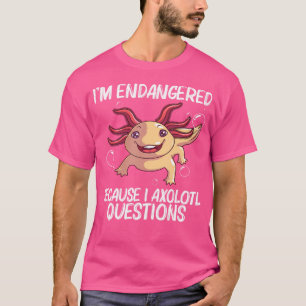 Camiseta Ajolote Divertido Para Amantes De Salamandras Acuá