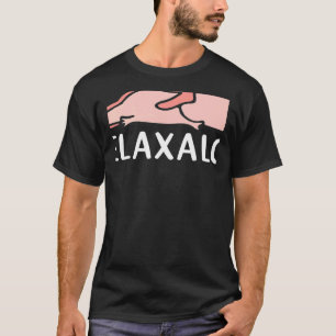 Camiseta Ajolote Durmiente Relaxalotl Hombres y Mujeres Per