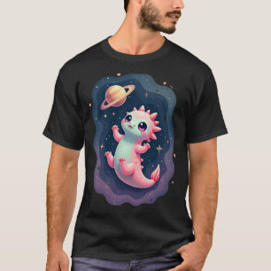 Camiseta Ajolote Espacial Galáctico Ajolote Espacial Ajolot