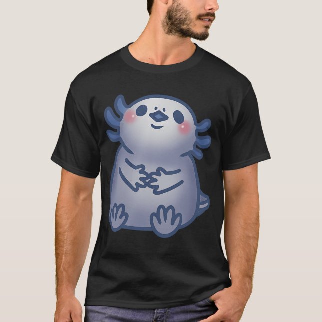 Camiseta Ajolote Gris Bebé Lindo (Anverso)