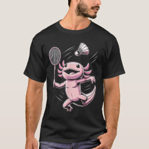 Camiseta Ajolote Jugador de Bádminton Lanzadera Deporte 