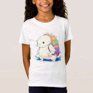 Camiseta Ajolote Kawaii de Dibujos Animados Regreso a la Es