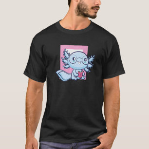 Camiseta Ajolote Leer Libro Ambystoma Mexicanum Mexicano Ca