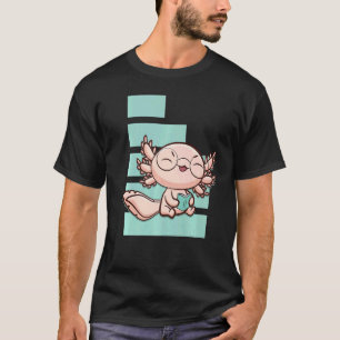Camiseta Ajolote Leer Libro Ambystoma Mexicanum Perla Camin