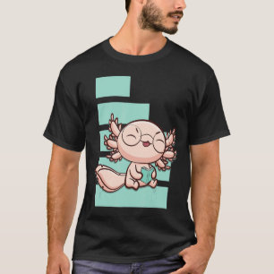 Camiseta Ajolote Leer Libro Ambystoma Mexicanum Perla Walki