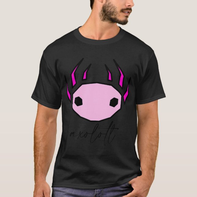 Camiseta Ajolote, lindo ajolote (Anverso)