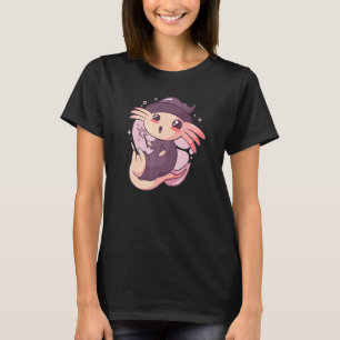 Camiseta Ajolote Mexicano Divertido Pez Andante Anfibio Lin