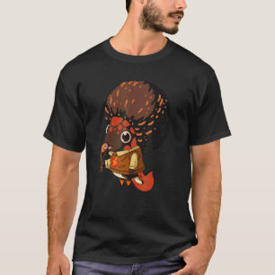 Camiseta Ajolote Negro Sushi Pez Caminante Afro Historia Ne