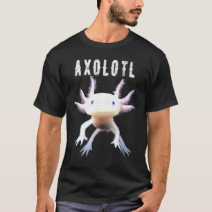 Camiseta Ajolote Pez Andador Mexicano Anfibio Sonriente Lin
