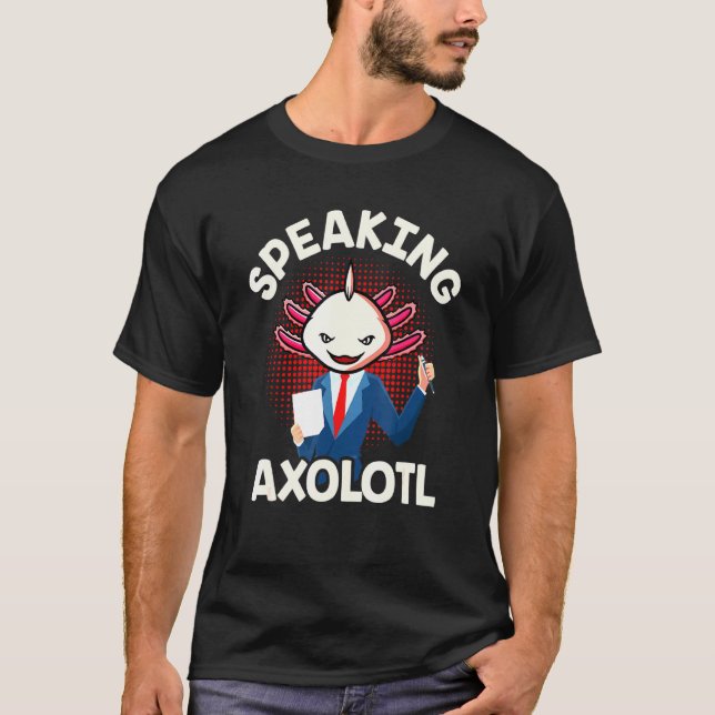 Camiseta Ajolote Pez Camina Mexicano (Anverso)