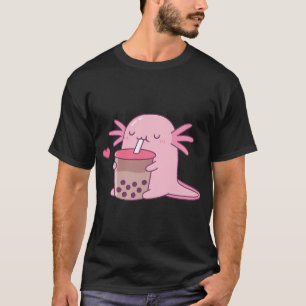 Camiseta Ajolote Regordete Disfruta Té de Burbujas