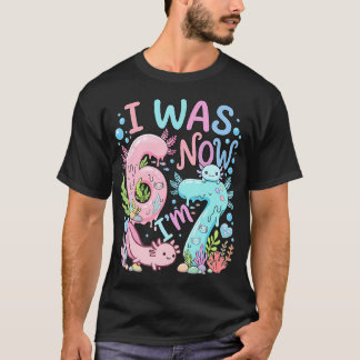 Camiseta Ajolote Tenía 6 Ahora TENGO 7