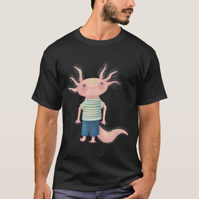 Camiseta Ajolote valiente (Anverso)