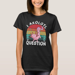 Camiseta Ajolote Vintage I Preguntas de Ajolote Divertido A