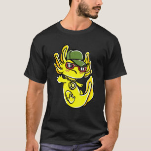 Camiseta Ajolotes Lindos Caminando Peces Domésticos