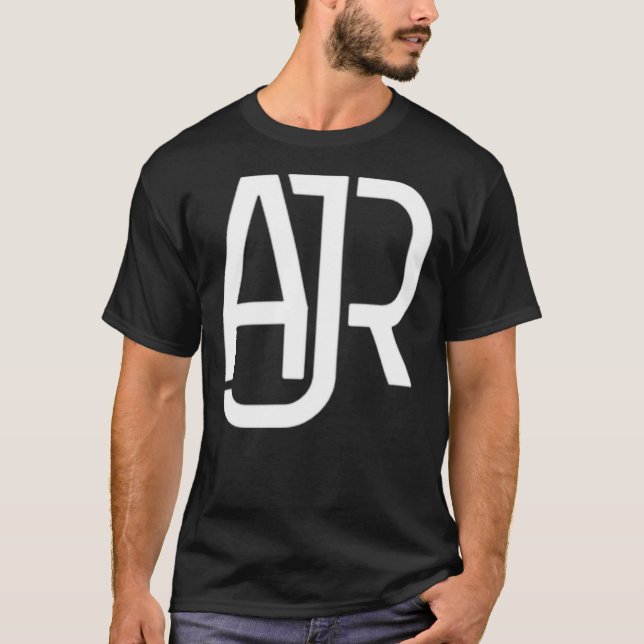 Camiseta AJR White Logo Classic T-Shirt (Anverso)