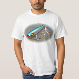 Camiseta AJS Saltwater Lure Popper Blue Dragon