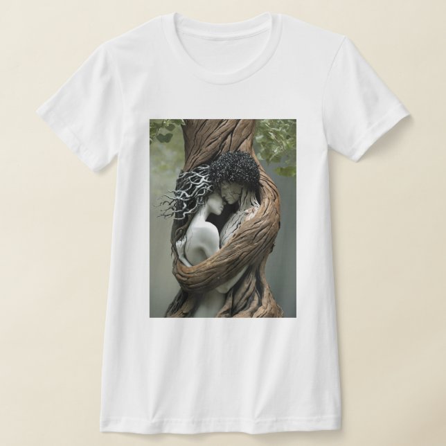 Camiseta ajustada a la piel de las mujeres Bella+C (Distribución)