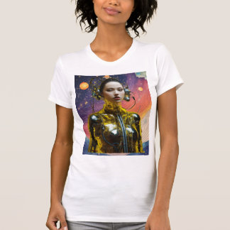 Camiseta ajustada a la piel de las mujeres Bella+C