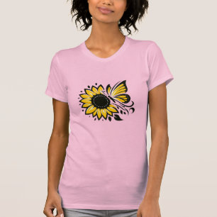Camiseta ajustada a la piel de las mujeres Bella+C