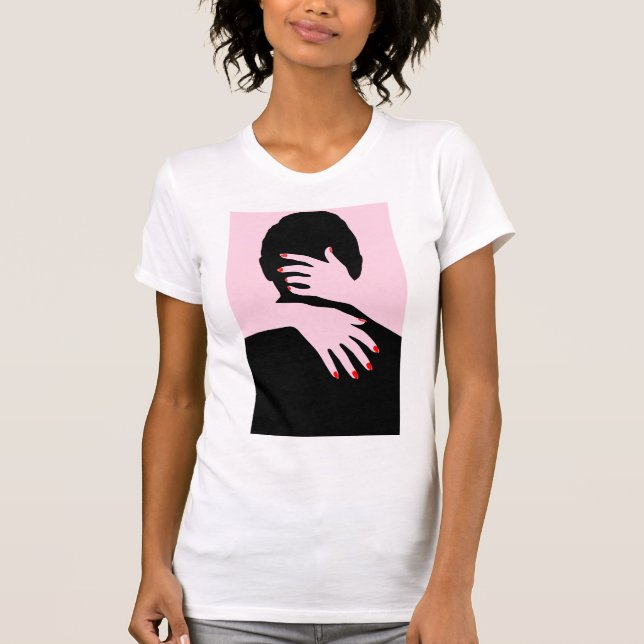 Camiseta ajustada a la piel de las mujeres Bella+C (Anverso)