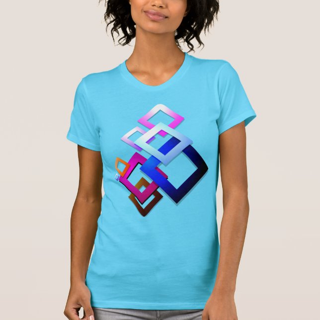 Camiseta ajustada a la piel de las mujeres Bella+C (Anverso)